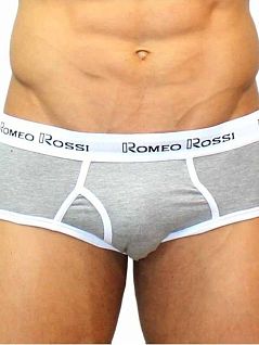 Мужские боксеры с принтом черного цвета Romeo Rossi RT6101-2